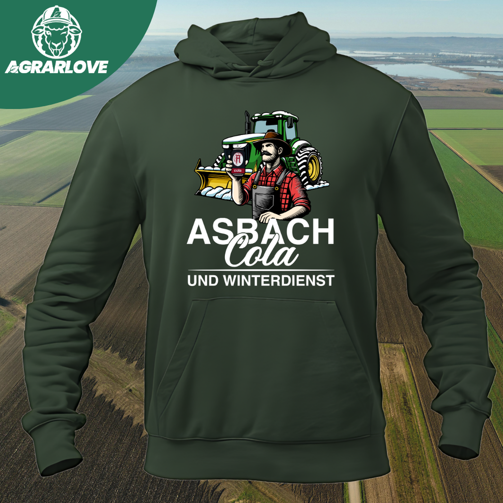 Asbach Cola und Winterdienst Gelbe Felgen Edition | Premium Hoodie