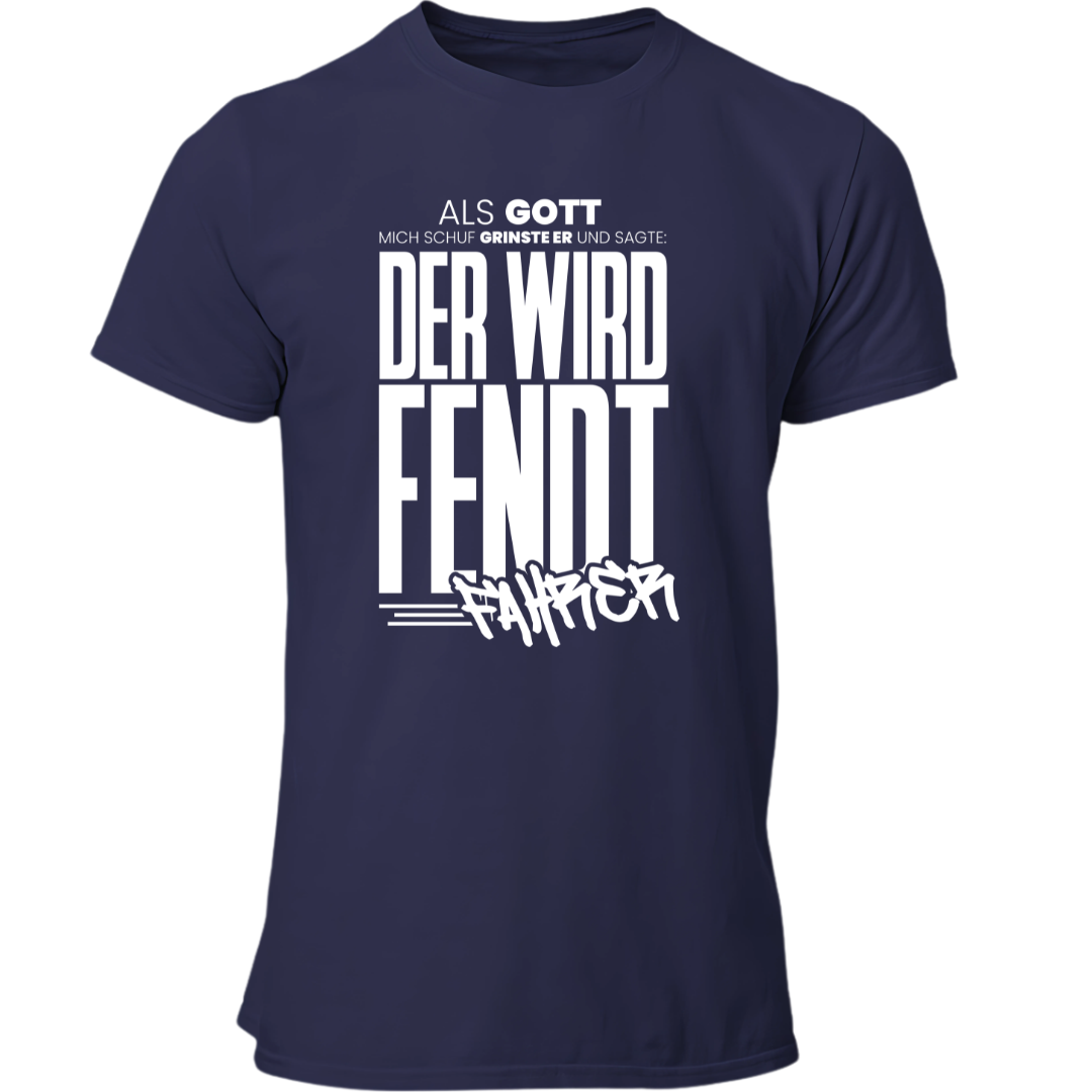 Als Gott mich Schuf...Fendtfahrer | Premium T Shirt