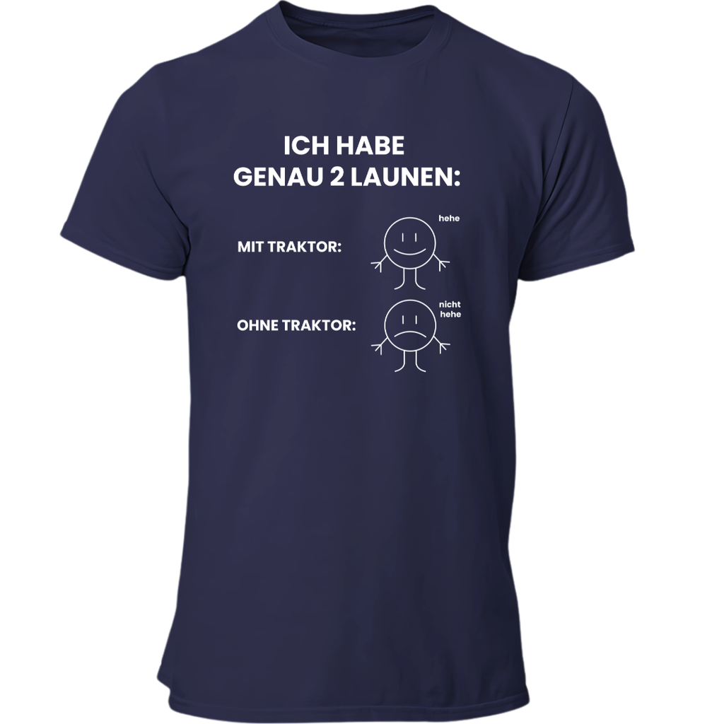 Meine Laune mit Traktor | Premium T Shirt
