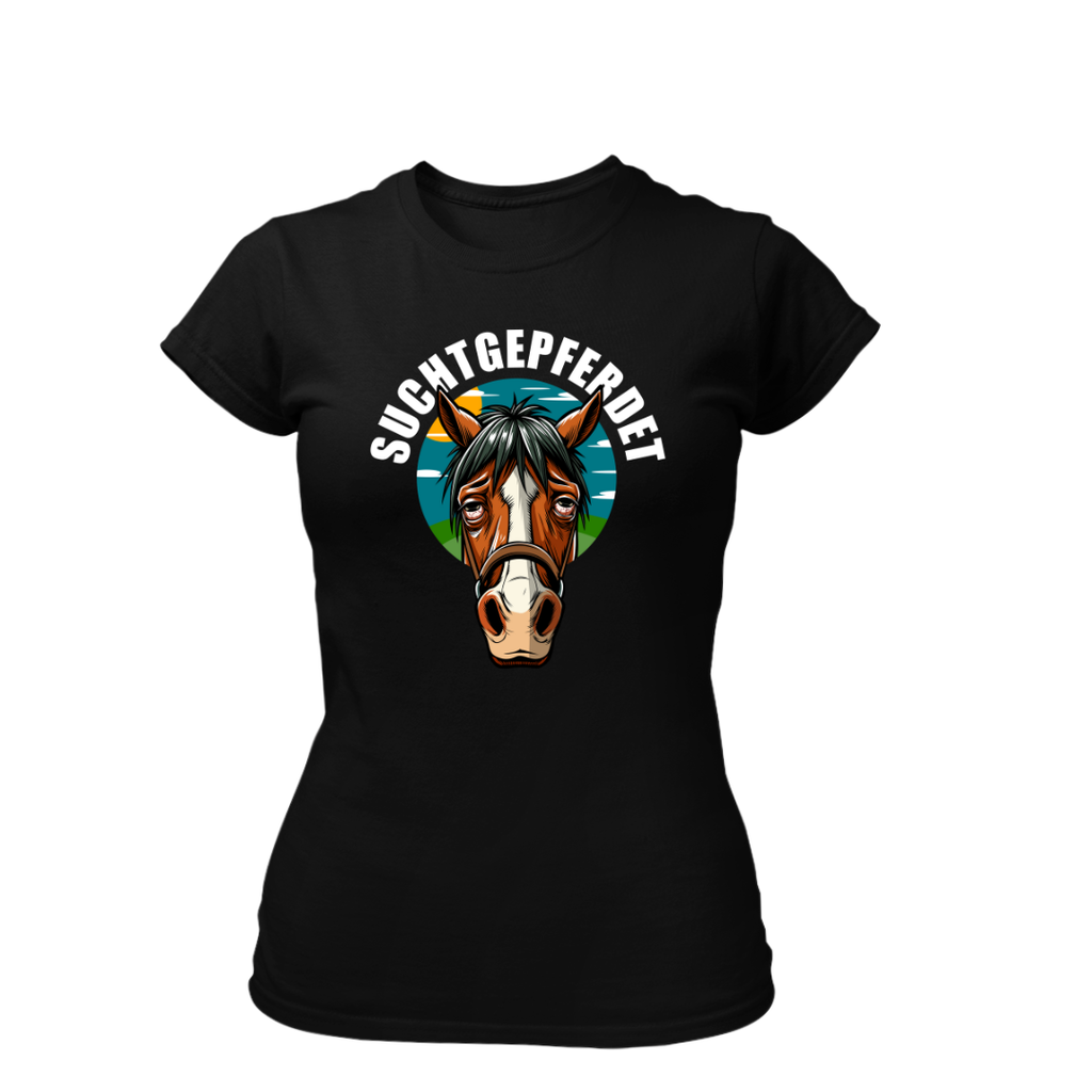 Suchtgepferdet | Premium T Shirt Frauen