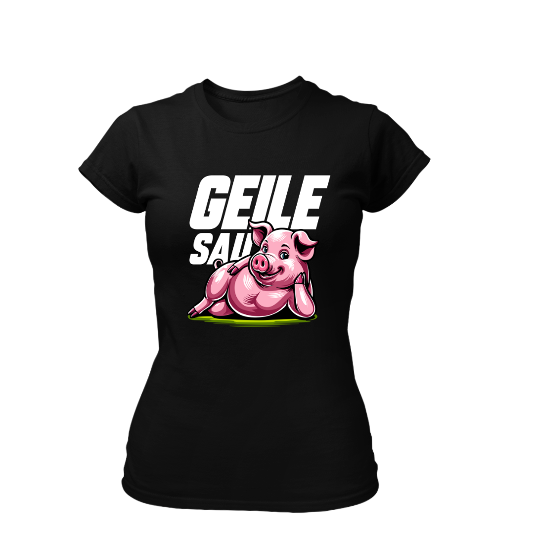 Geile Sau | Premium T Shirt Frauen