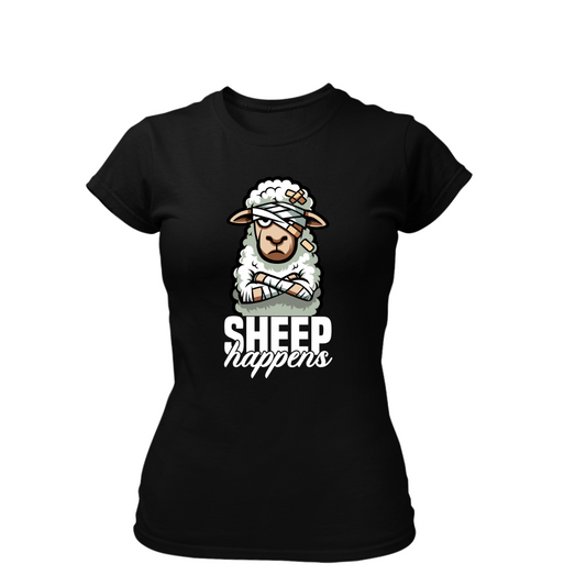 Sheep happens | Premium T Shirt Frauen