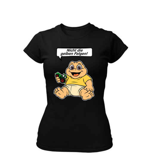 Nicht die Gelben Felgen Dinobaby | Premium T Shirt Frauen