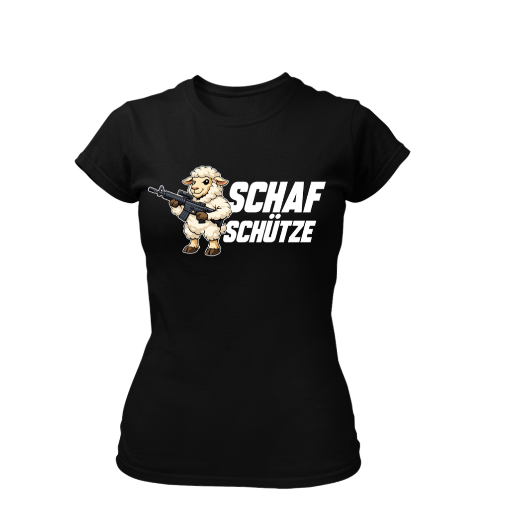 Schaf Schütze | Premium T Shirt Frauen