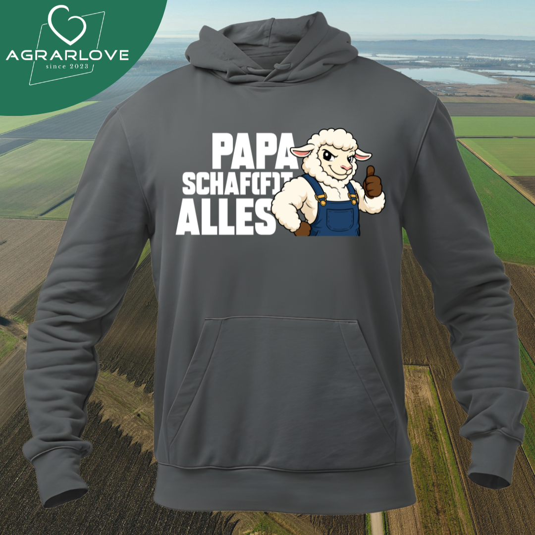 Papa Schafft Alles | Premium Hoodie