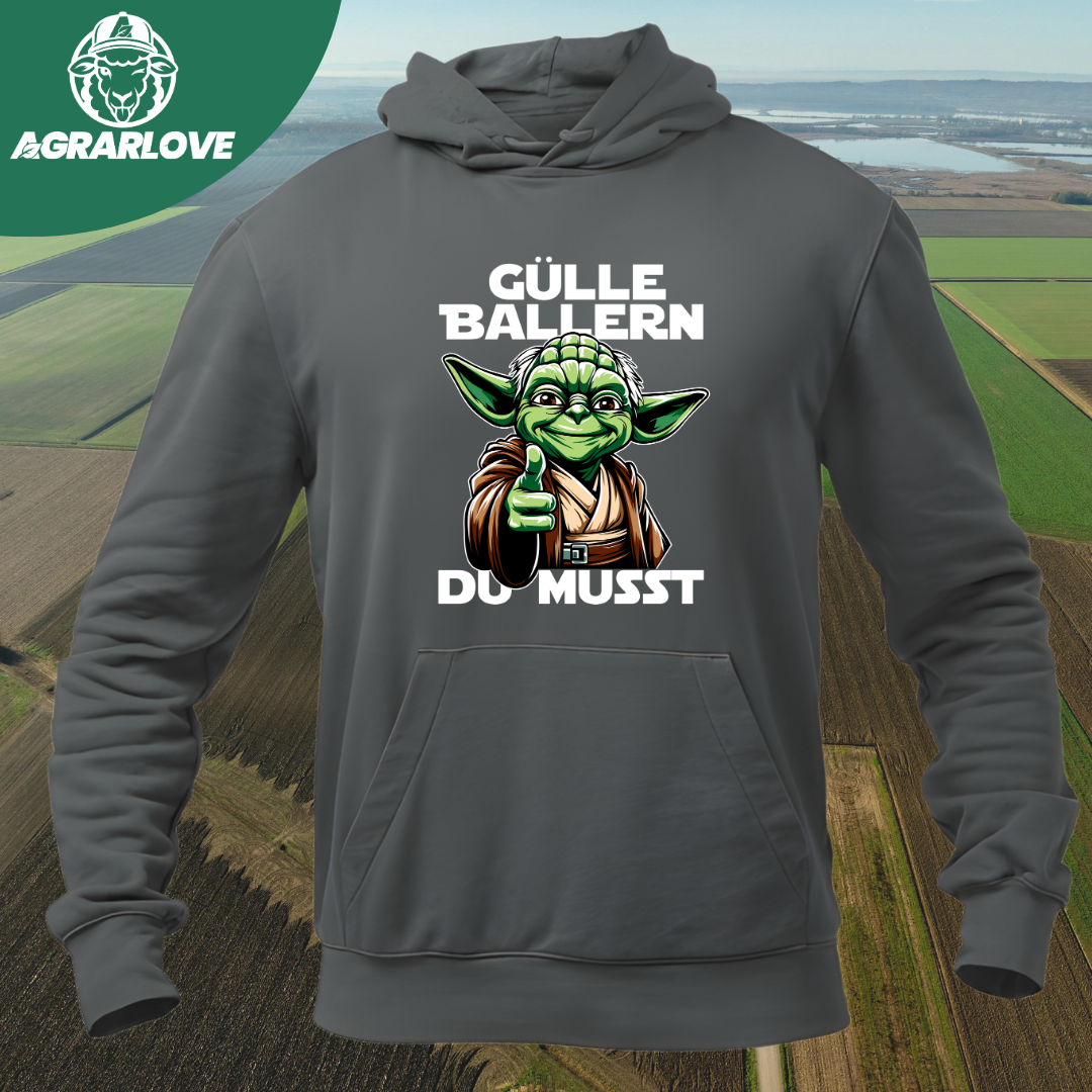 Gülle ballern Du musst | Premium Hoodie