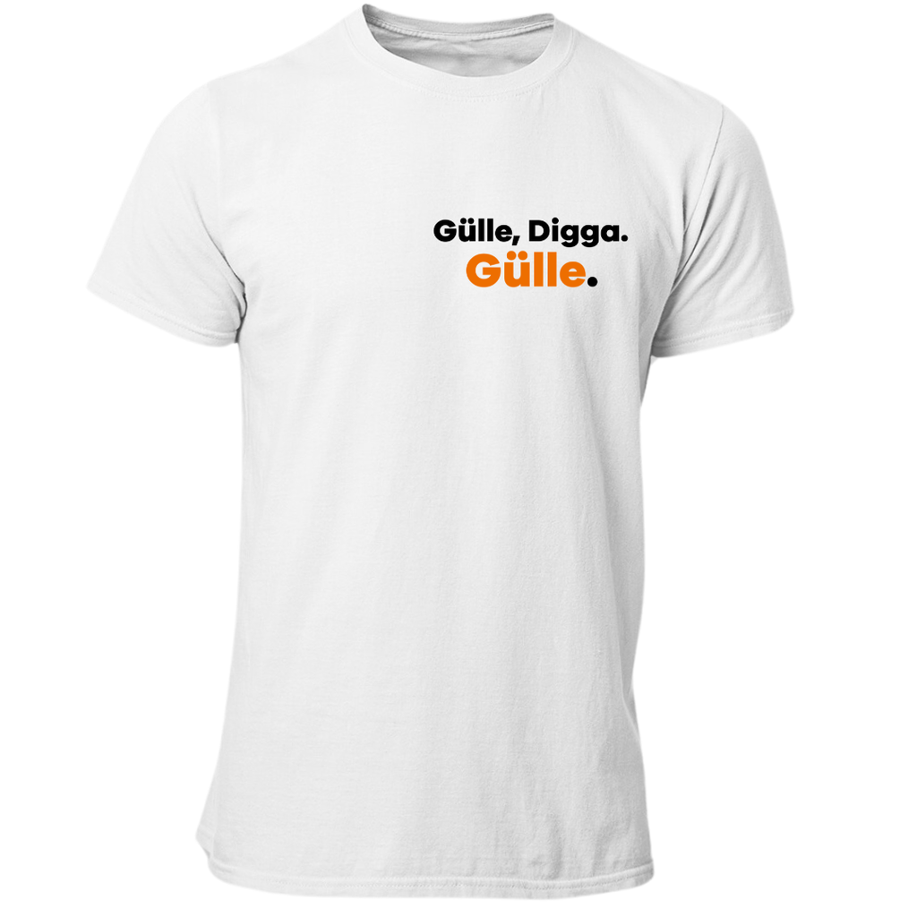 GÜLLE, DIGGA. GÜLLE Brustdruck | Premium T Shirt