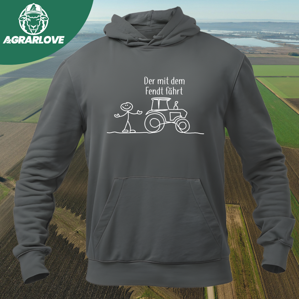 Der mit dem Fendt fährt | Premium Hoodie