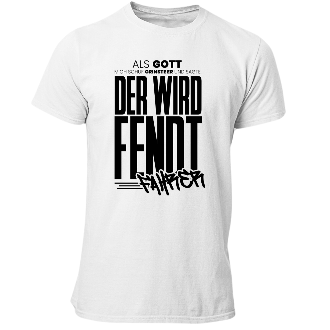 Als Gott mich Schuf...Fendtfahrer | Premium T Shirt