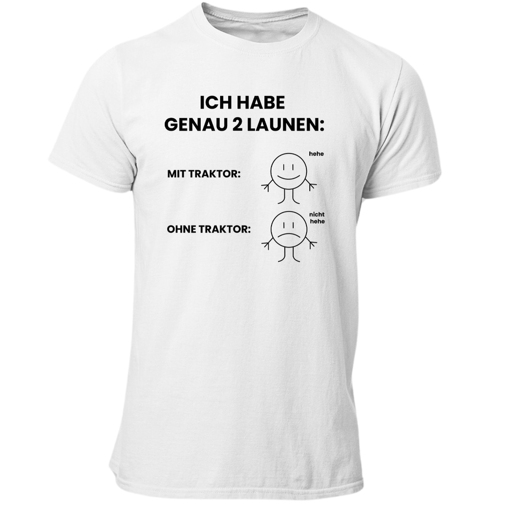 Meine Laune mit Traktor | Premium T Shirt