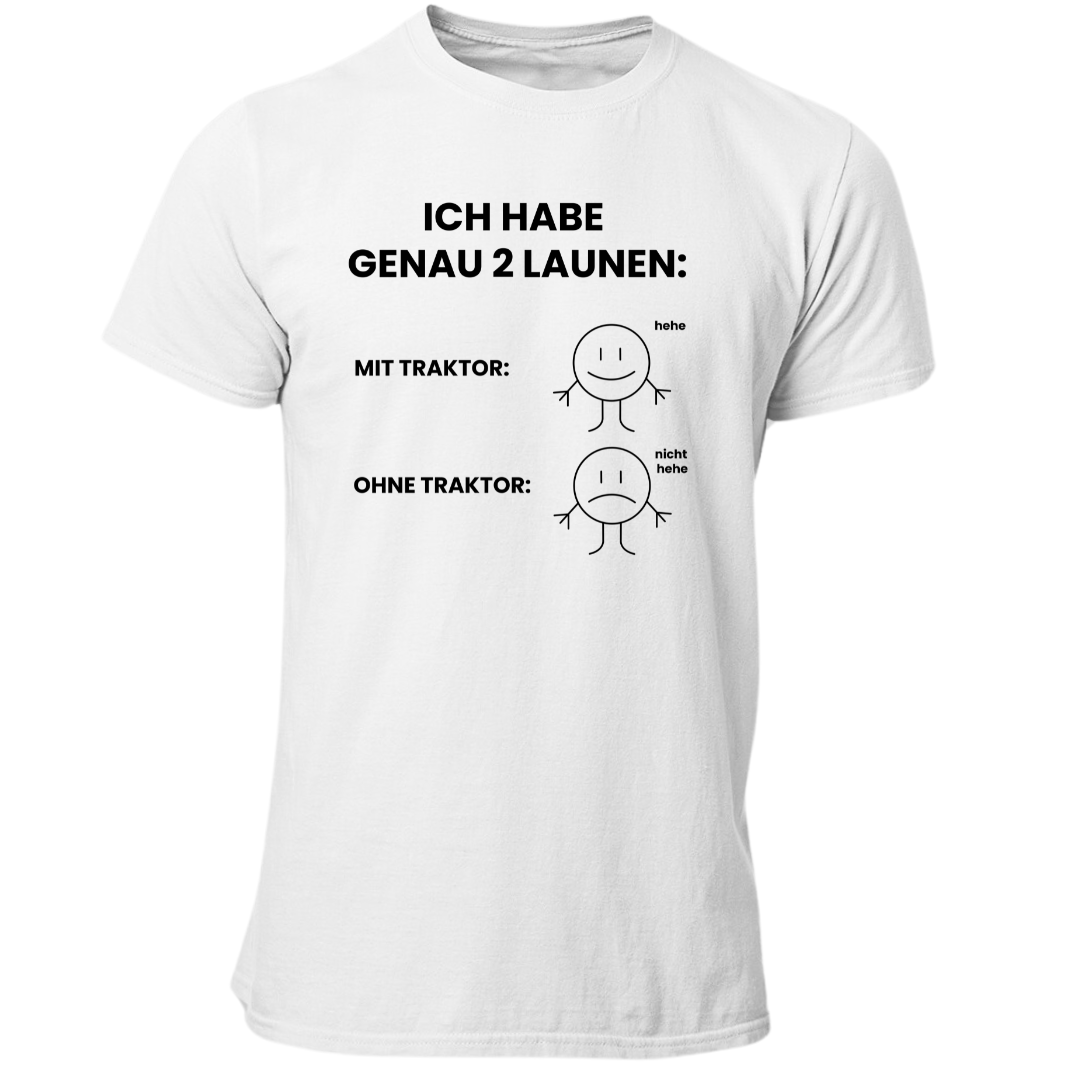 Meine Laune mit Traktor | Premium T Shirt