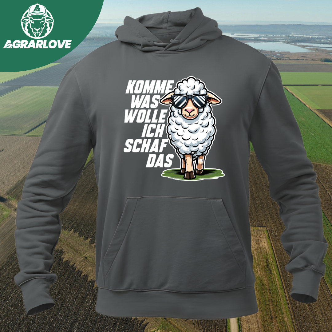 Komme was Wolle ich Schaf das | Premium Hoodie