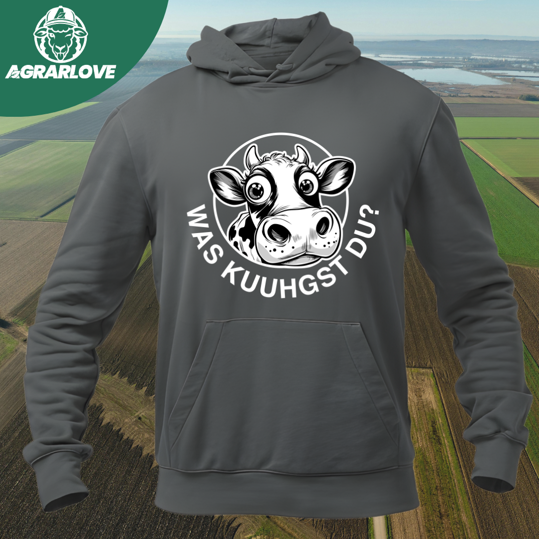Was Kuuhgst Du | Premium Hoodie