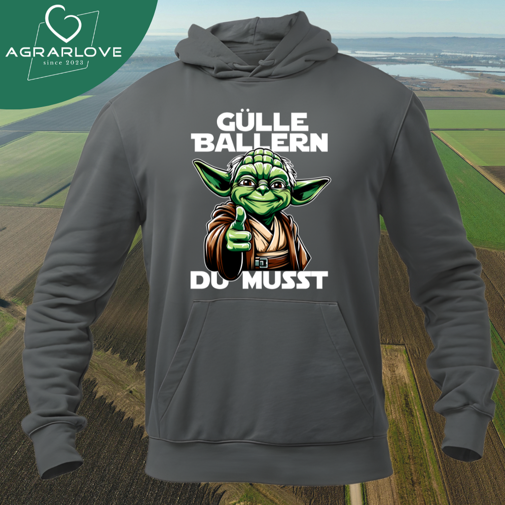 Gülle ballern Du musst | Premium Hoodie