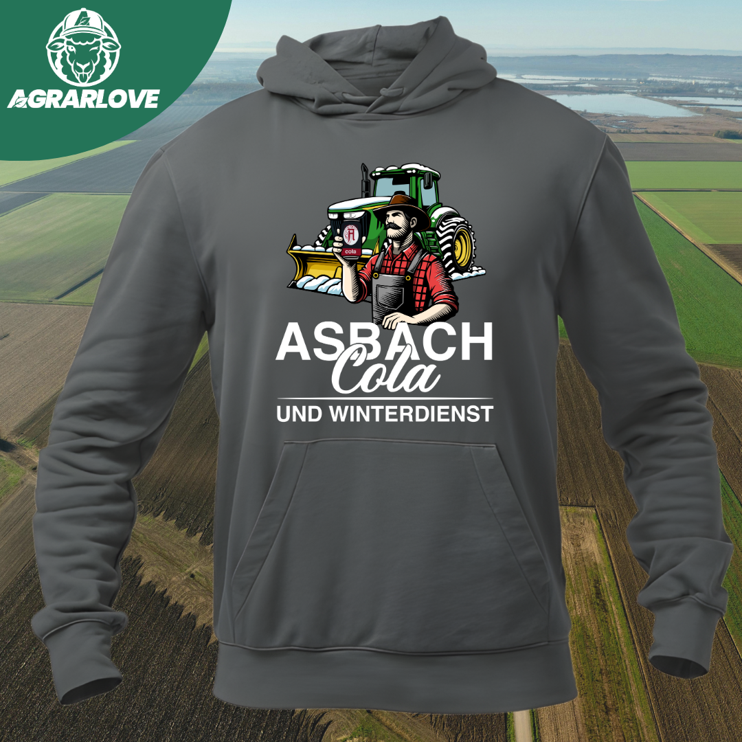 Asbach Cola und Winterdienst Gelbe Felgen Edition | Premium Hoodie