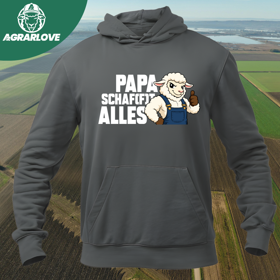 Papa Schafft Alles | Premium Hoodie