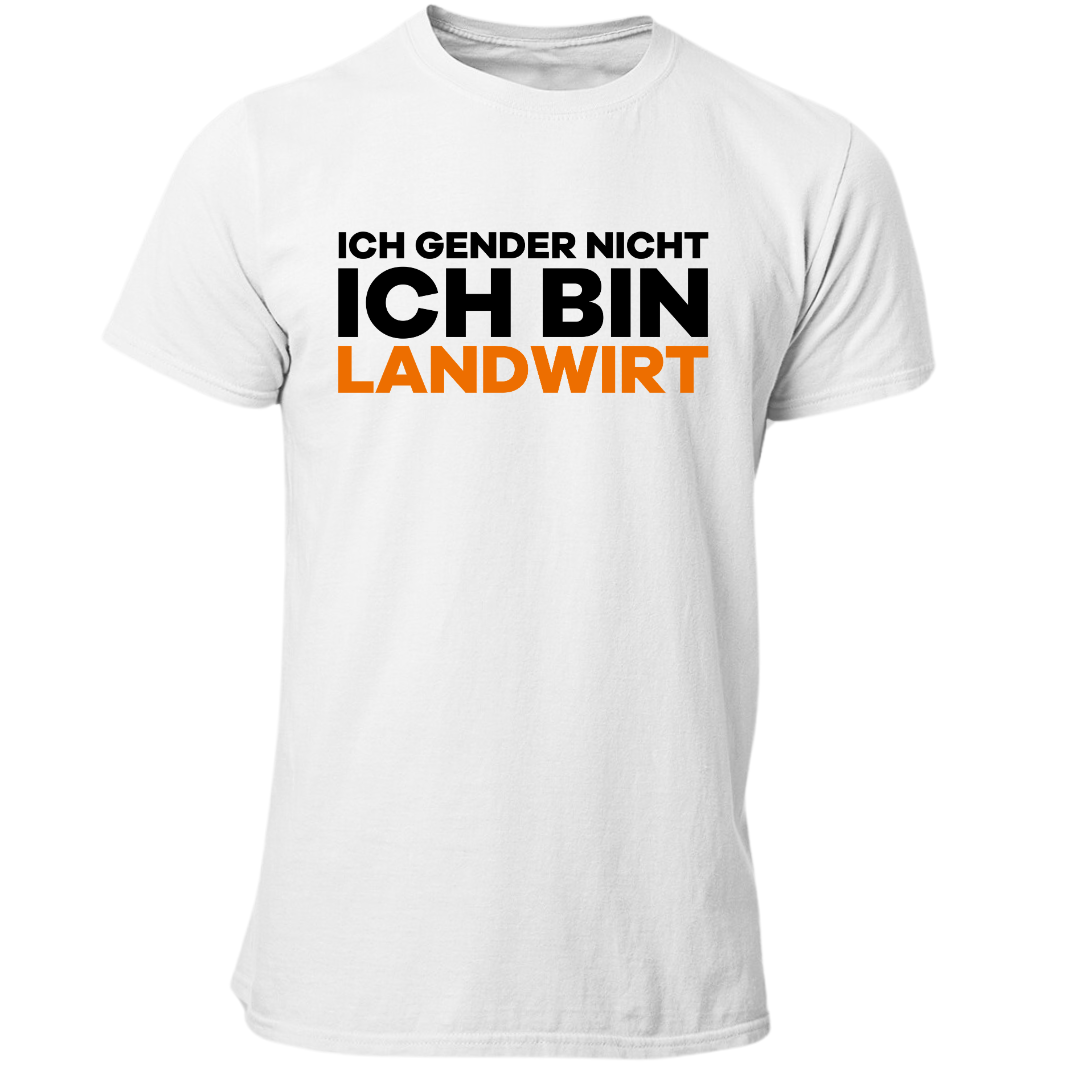 Ich Gender nicht Ich bin Landwirt | Premium T Shirt