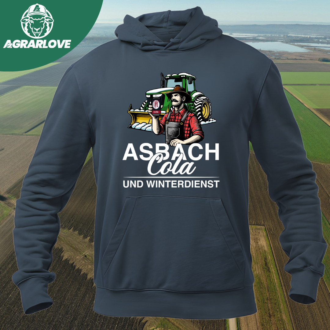 Asbach Cola und Winterdienst Gelbe Felgen Edition | Premium Hoodie