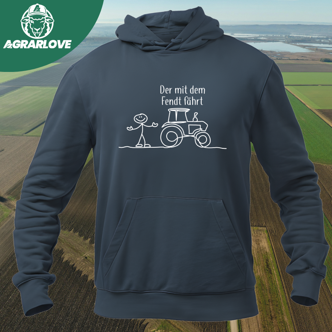 Der mit dem Fendt fährt | Premium Hoodie