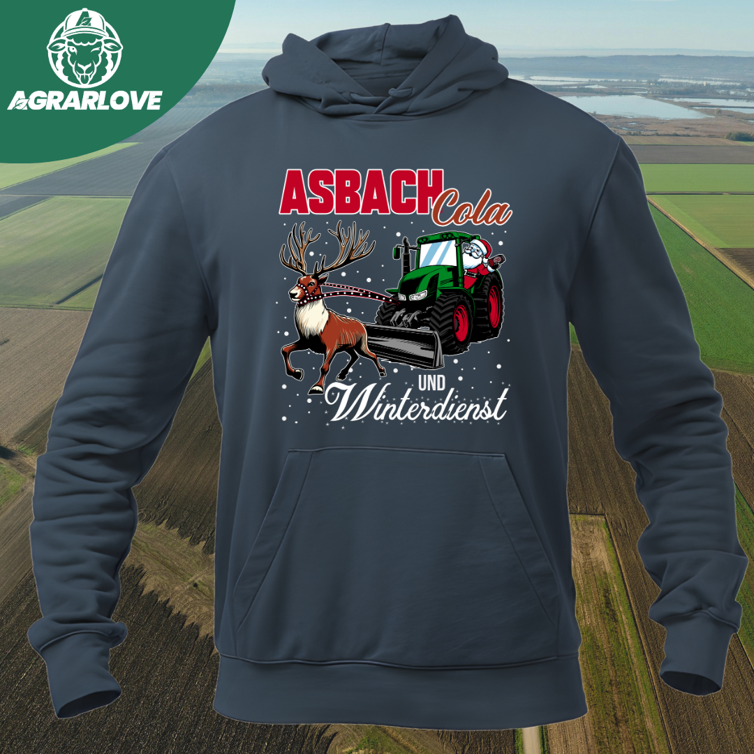 Asbach Cola und Winterdienst | Premium Hoodie