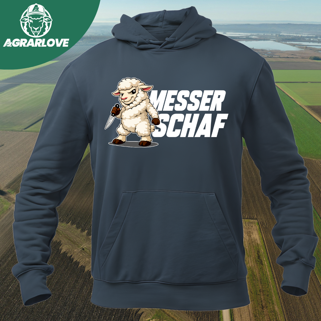 Messer Schaf | Premium Hoodie
