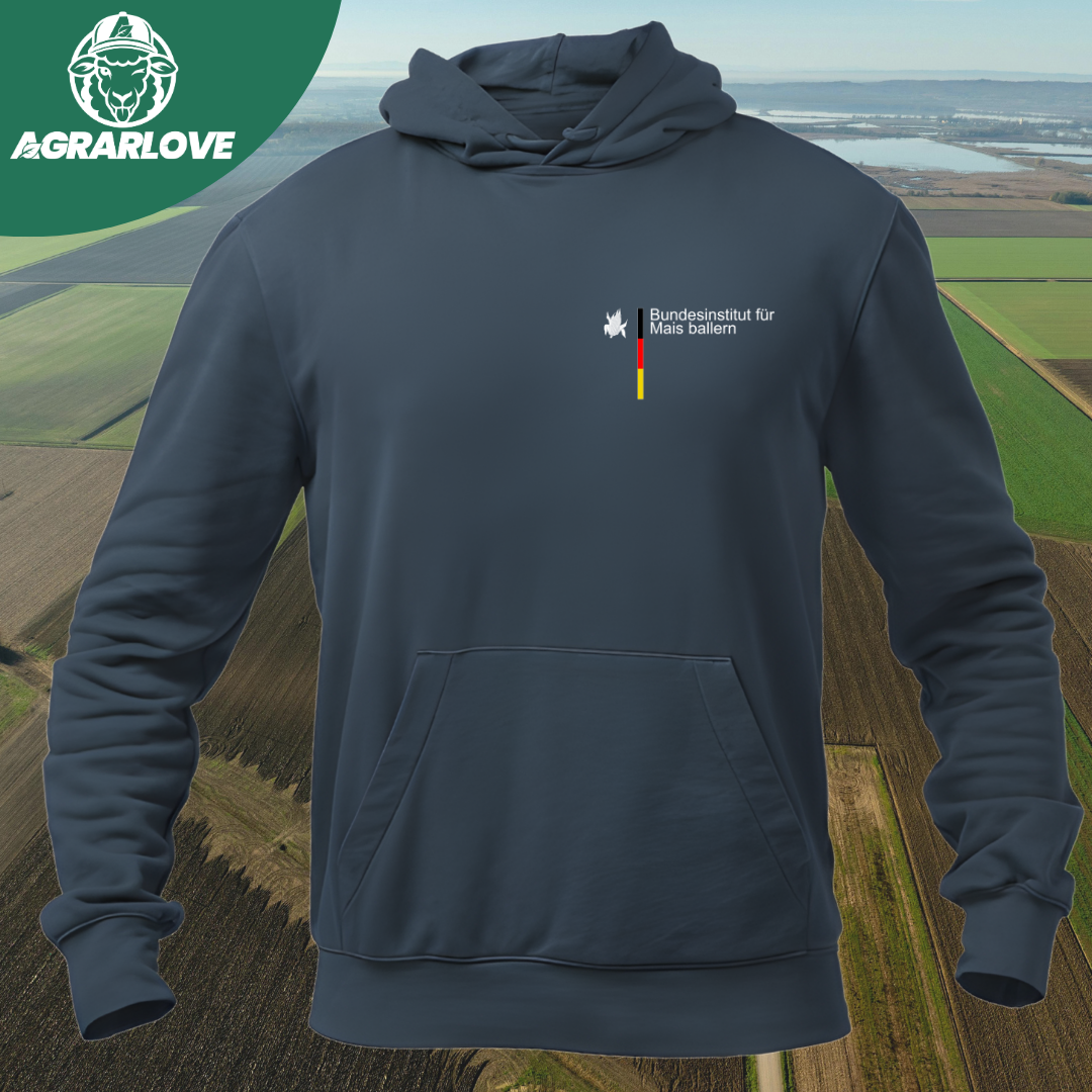 Bundesinstitut Mais ballern Brustdruck | Premium Hoodie