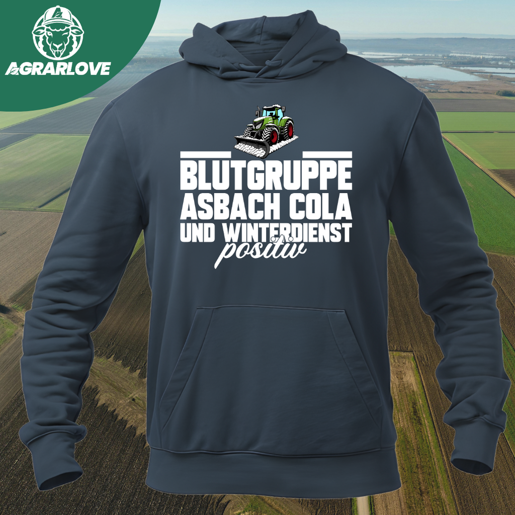 Asbach Cola und Winterdienst Positiv | Premium Hoodie
