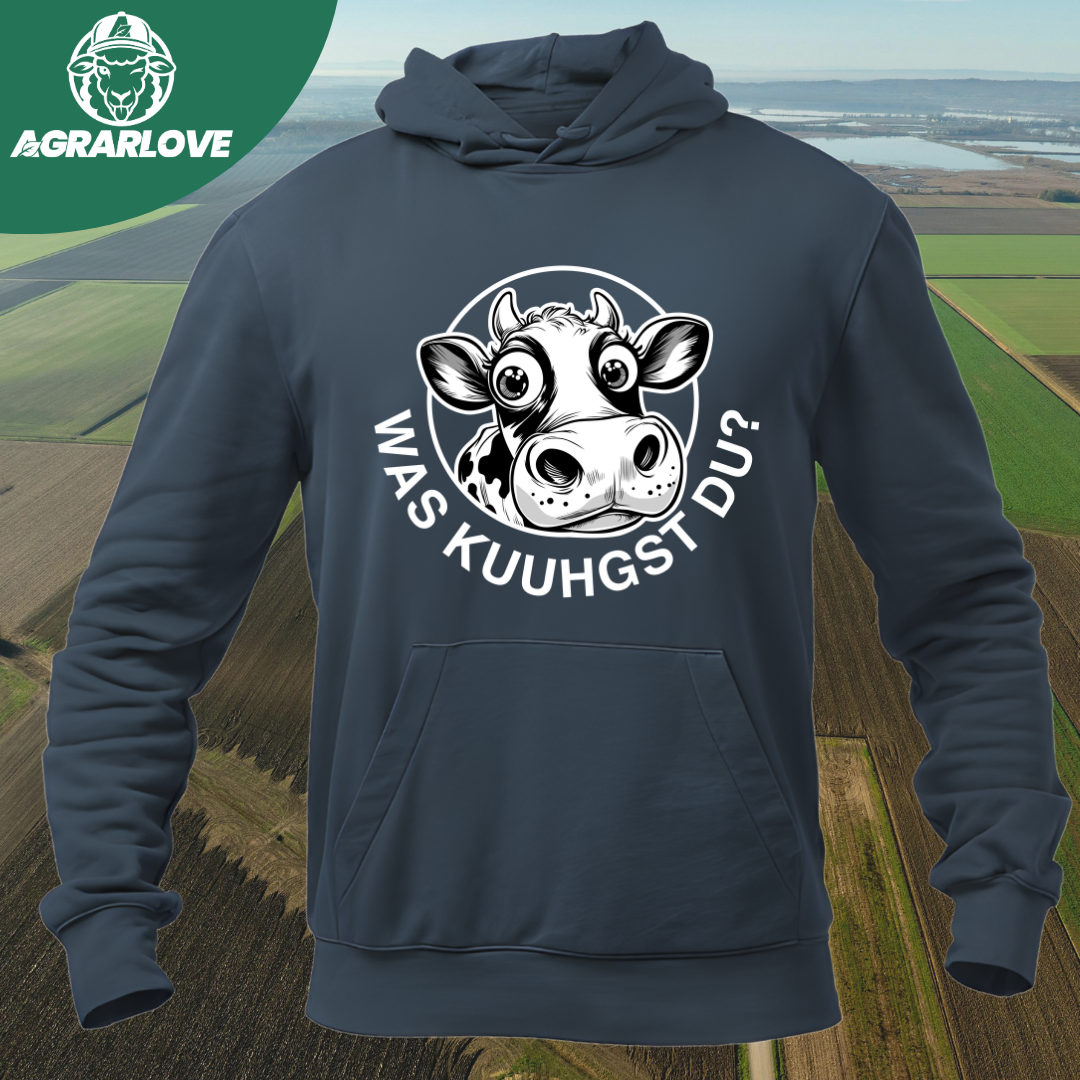 Was Kuuhgst Du | Premium Hoodie