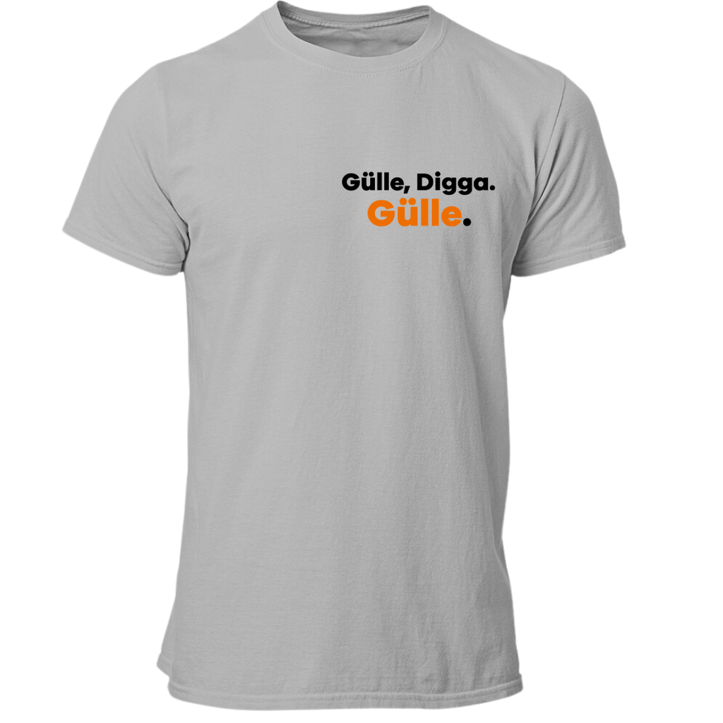 GÜLLE, DIGGA. GÜLLE Brustdruck | Premium T Shirt