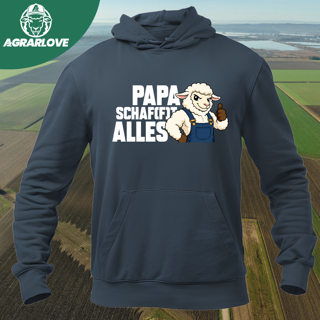 Papa Schafft Alles | Premium Hoodie