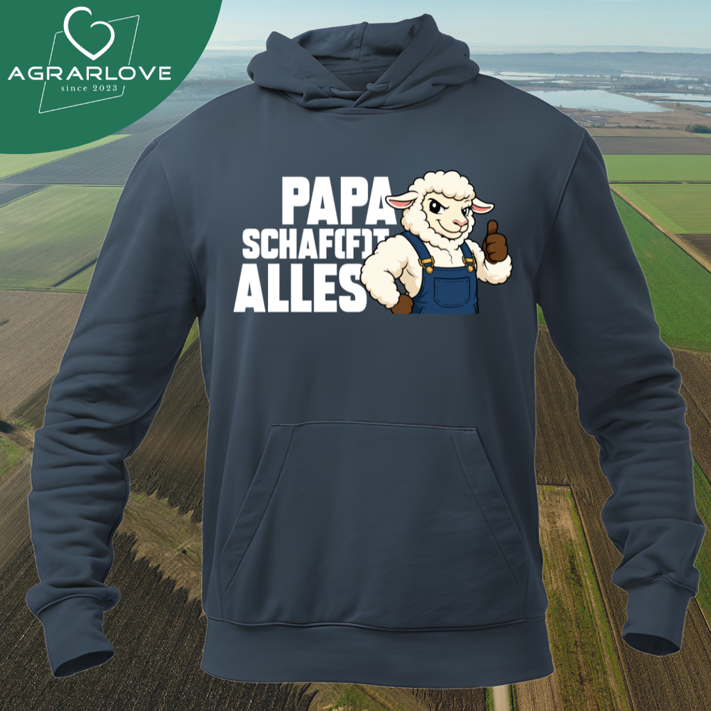 Papa Schafft Alles | Premium Hoodie