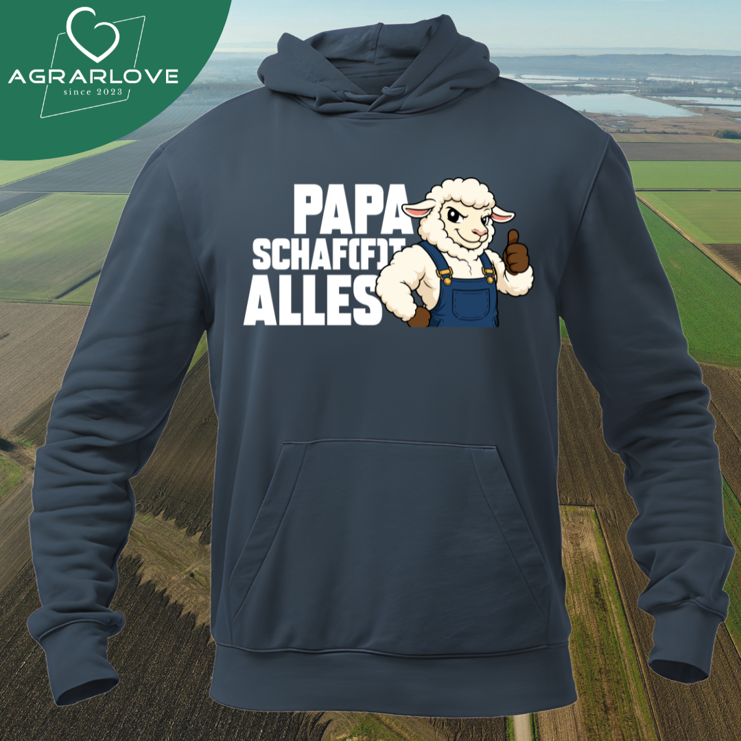 Papa Schafft Alles | Premium Hoodie