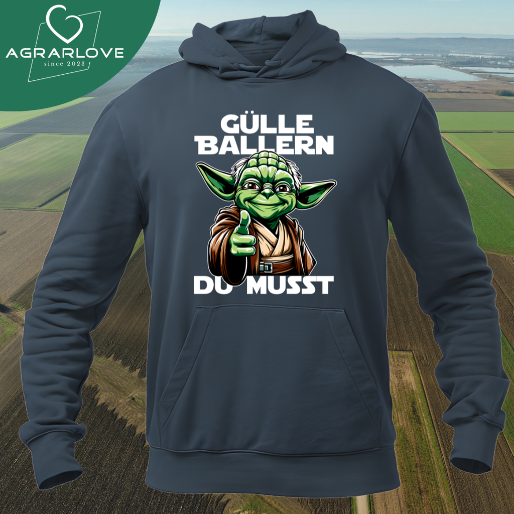 Gülle ballern Du musst | Premium Hoodie