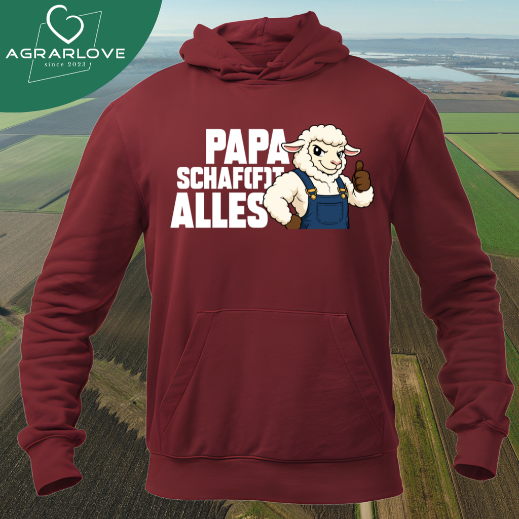 Papa Schafft Alles | Premium Hoodie