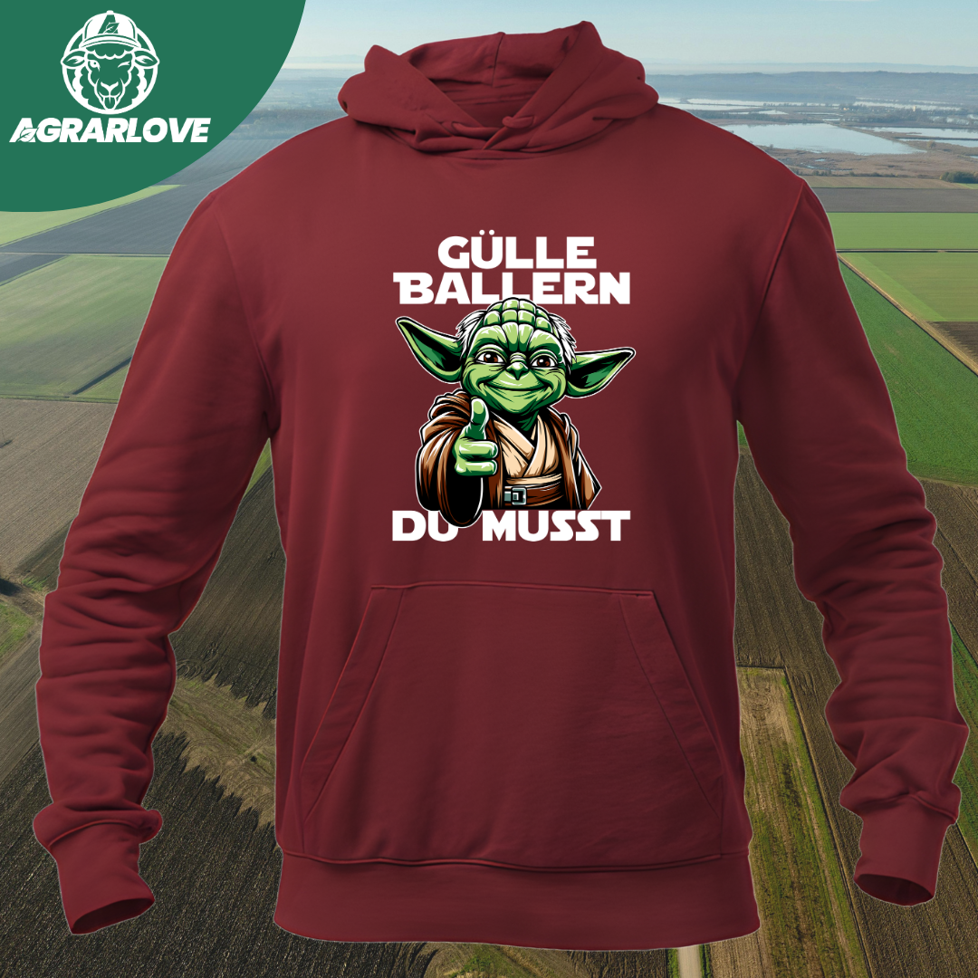 Gülle ballern Du musst | Premium Hoodie
