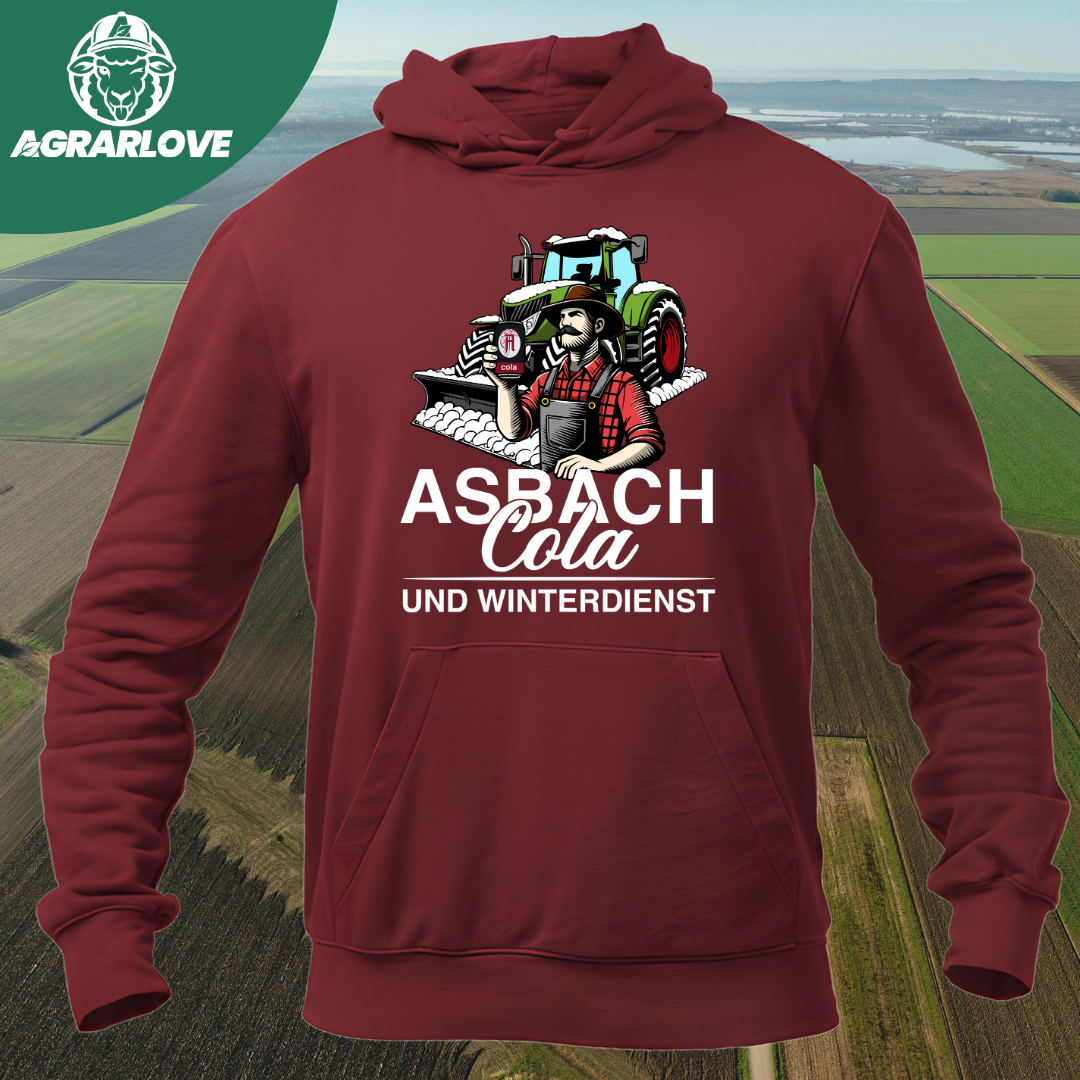 Asbach Cola und Winterdienst Rote Felgen Edition | Premium Hoodie