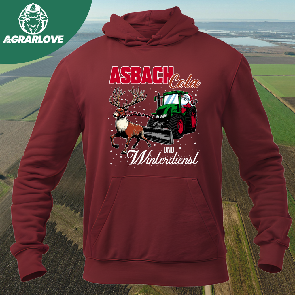 Asbach Cola und Winterdienst | Premium Hoodie