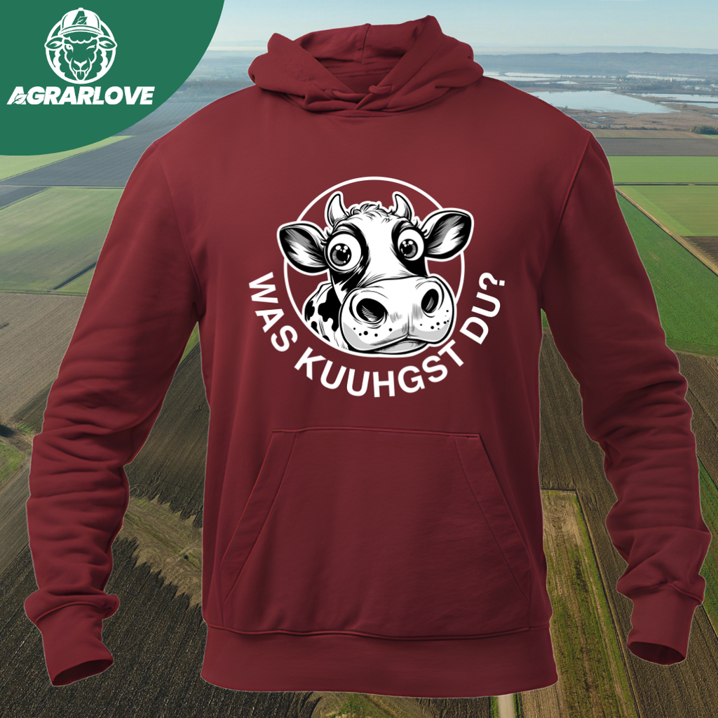 Was Kuuhgst Du | Premium Hoodie