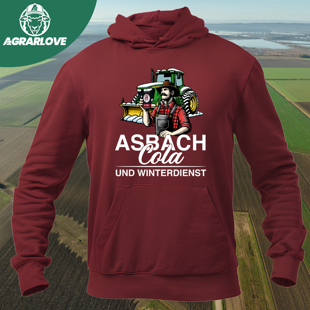 Asbach Cola und Winterdienst Gelbe Felgen Edition | Premium Hoodie