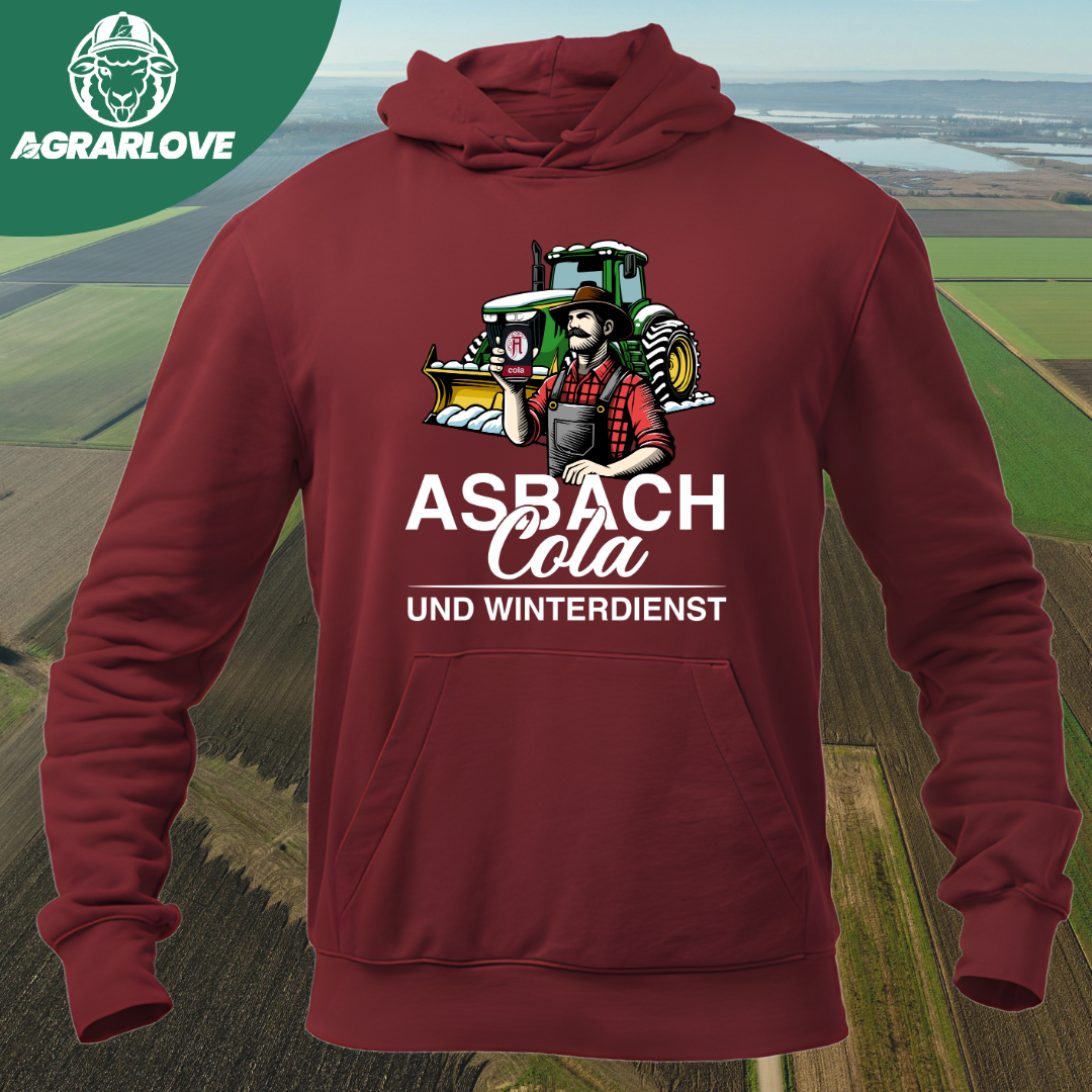 Asbach Cola und Winterdienst Gelbe Felgen Edition | Premium Hoodie