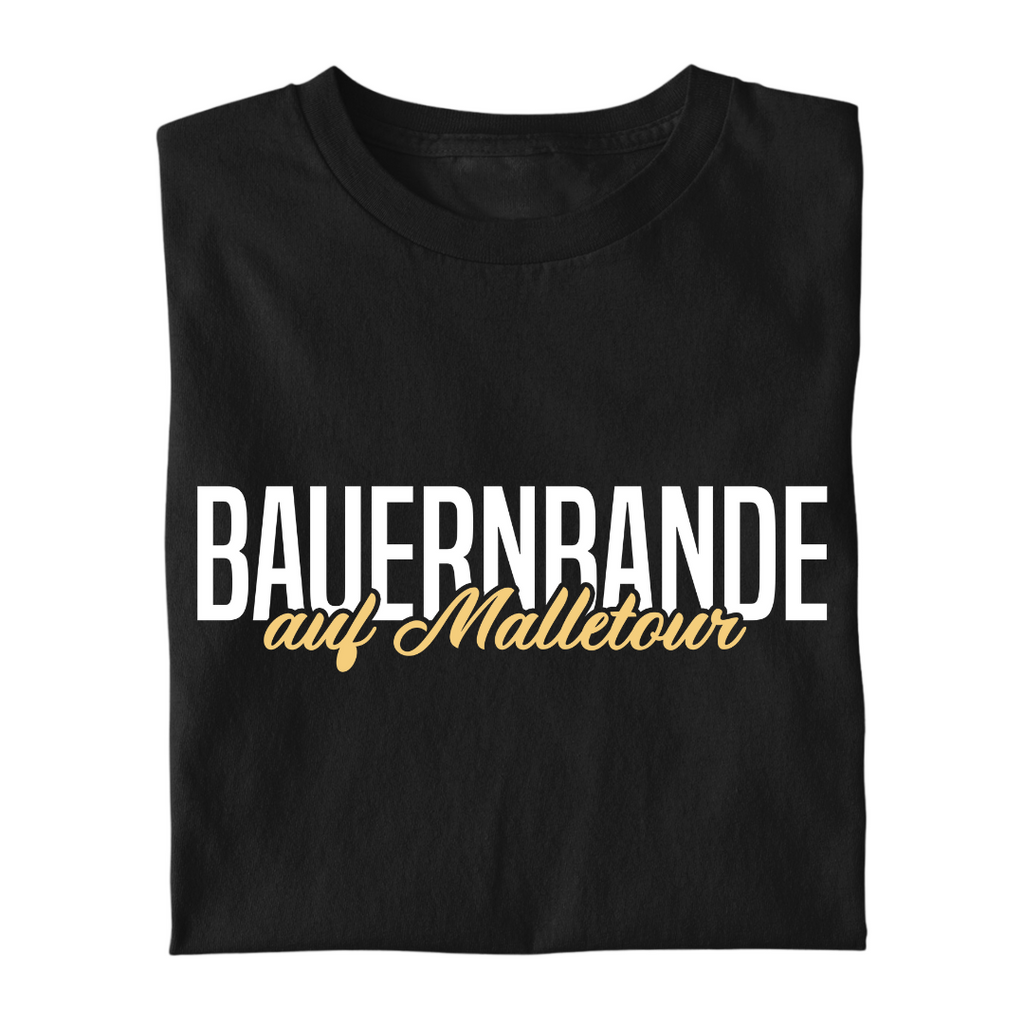 Bauernbande auf Malletour | Premium T Shirt