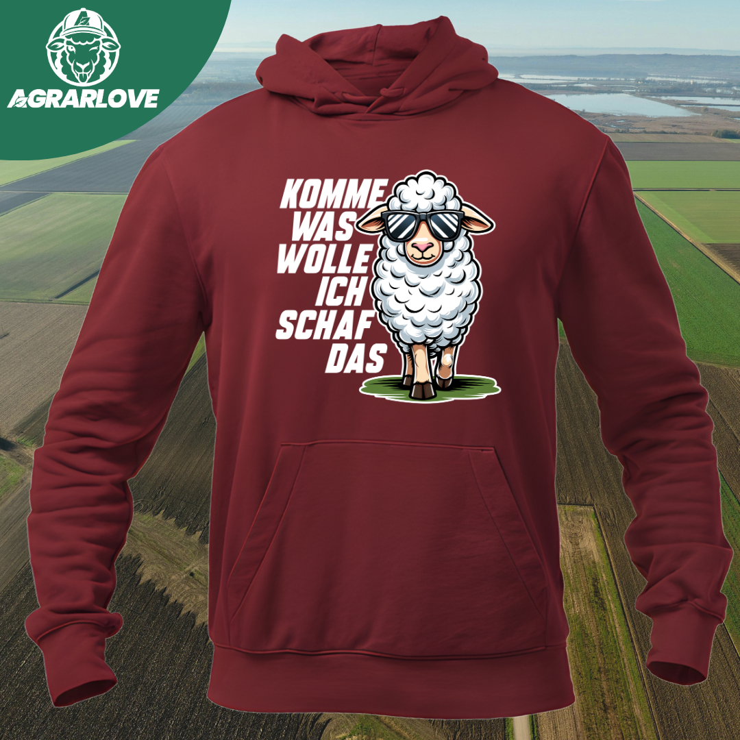 Komme was Wolle ich Schaf das | Premium Hoodie