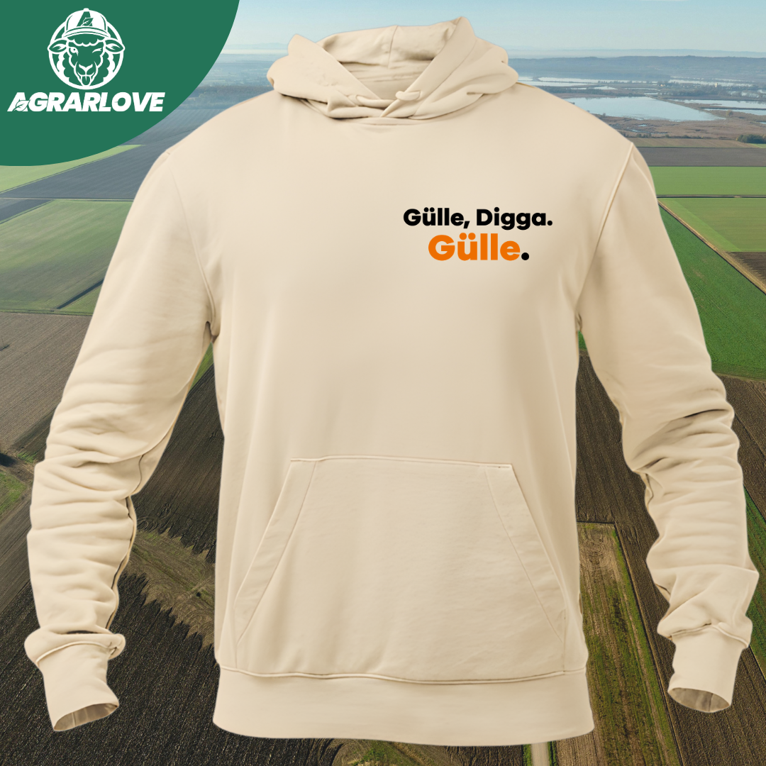 GÜLLE, DIGGA. GÜLLE Brustdruck | Premium Hoodie