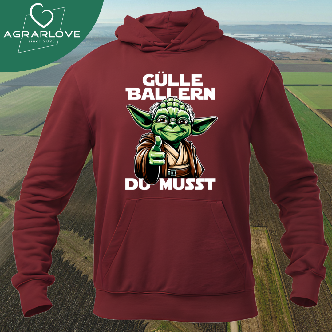 Gülle ballern Du musst | Premium Hoodie