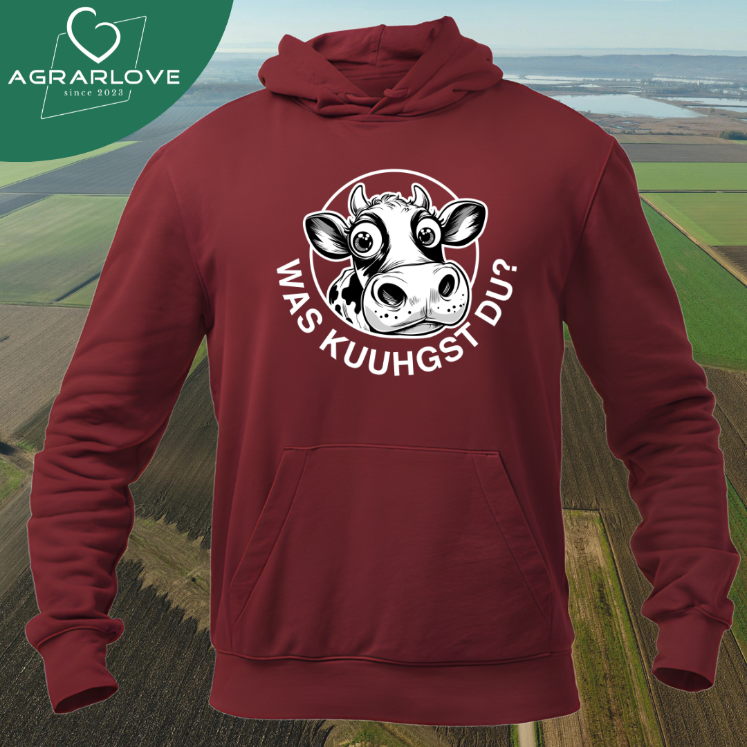 Was Kuuhgst Du | Premium Hoodie
