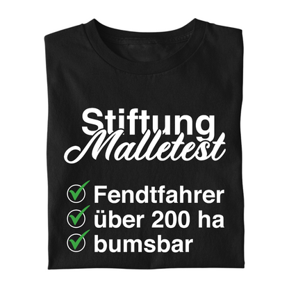 Stiftung Malletest Fendtfahrer #2| Premium T Shirt