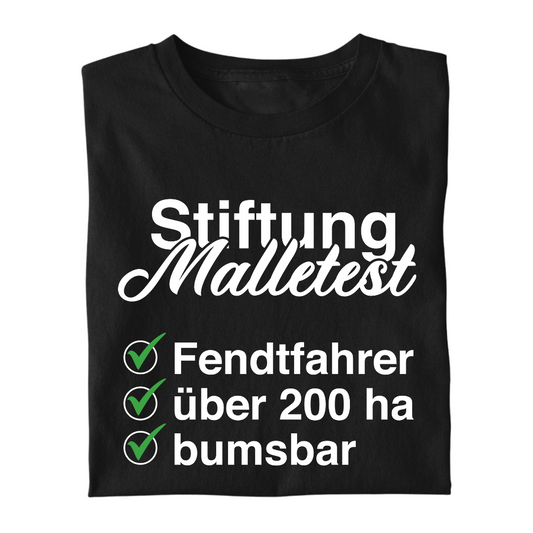 Stiftung Malletest Fendtfahrer #2| Premium T Shirt