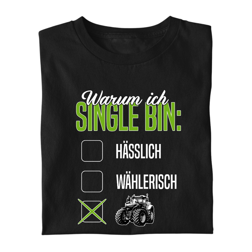 Warum Ich Single bin | Premium T Shirt