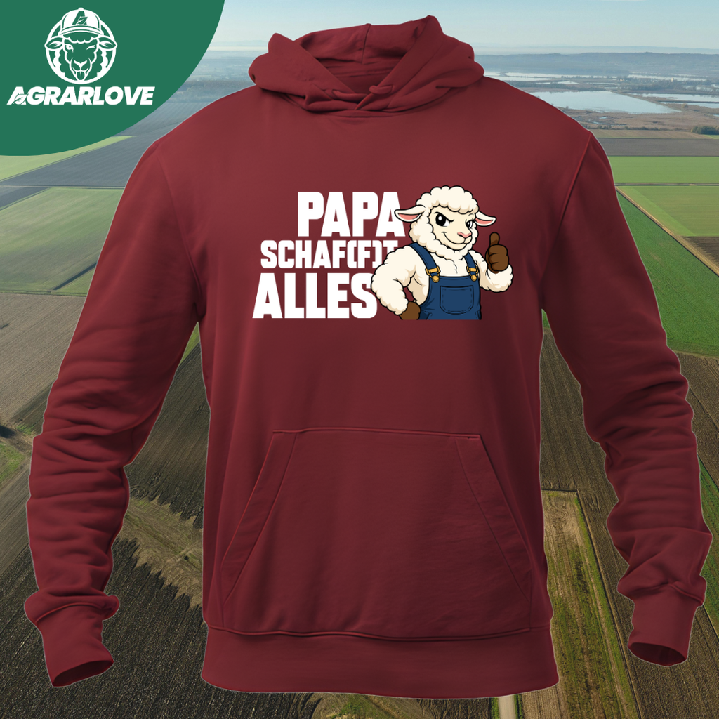 Papa Schafft Alles | Premium Hoodie