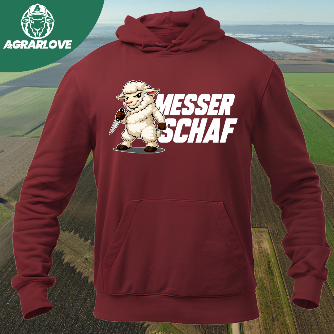 Messer Schaf | Premium Hoodie